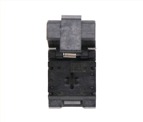 DFN10pin-0.4mm-2.0x2.0mm塑胶翻盖芯片测试座