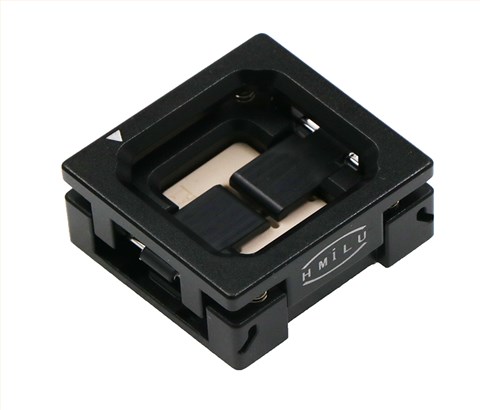 QFN20pin-0.4mm-3x3mm合金下压芯片测试座